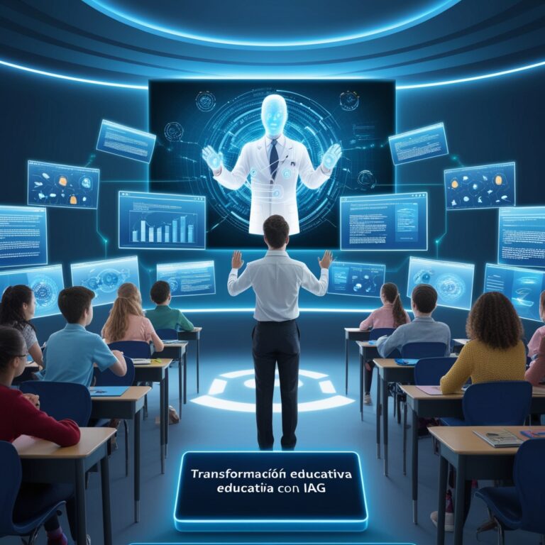 Educación 4.0 con IAG: Diseña, Evalúa e Innova con Inteligencia Artificial
